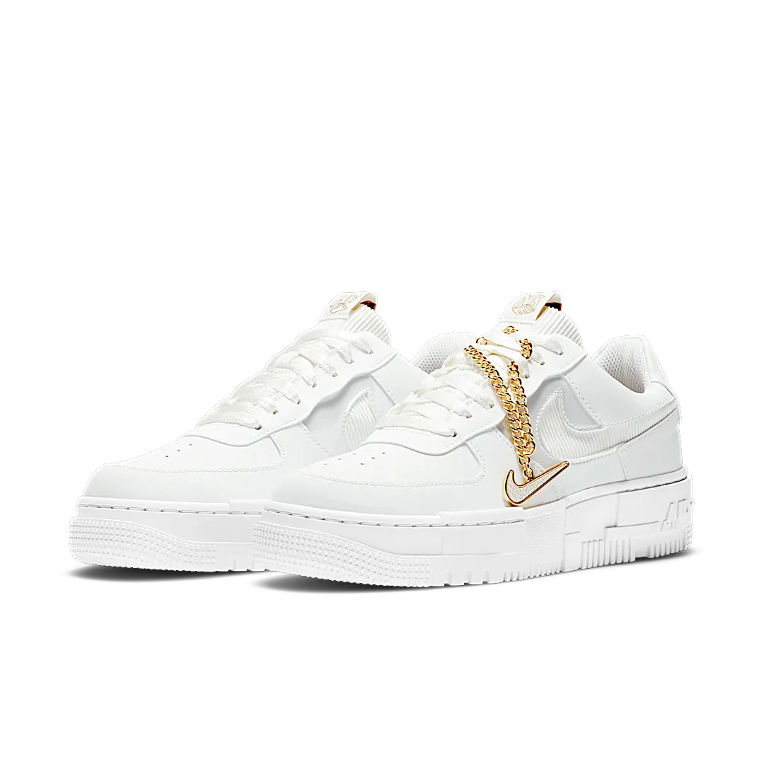 Nike Air Force 1 Low Pixel Summit White, Summit White/Summit White (DC1160-100)