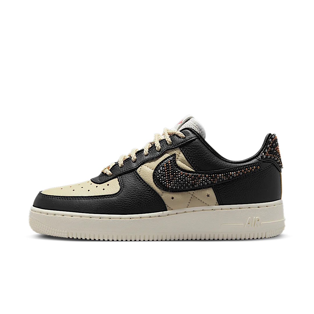 Nike Air Force 1 Low Premium Goods The Sophia, Black/Multi-Color-Sand-Sail (DV2957-001)