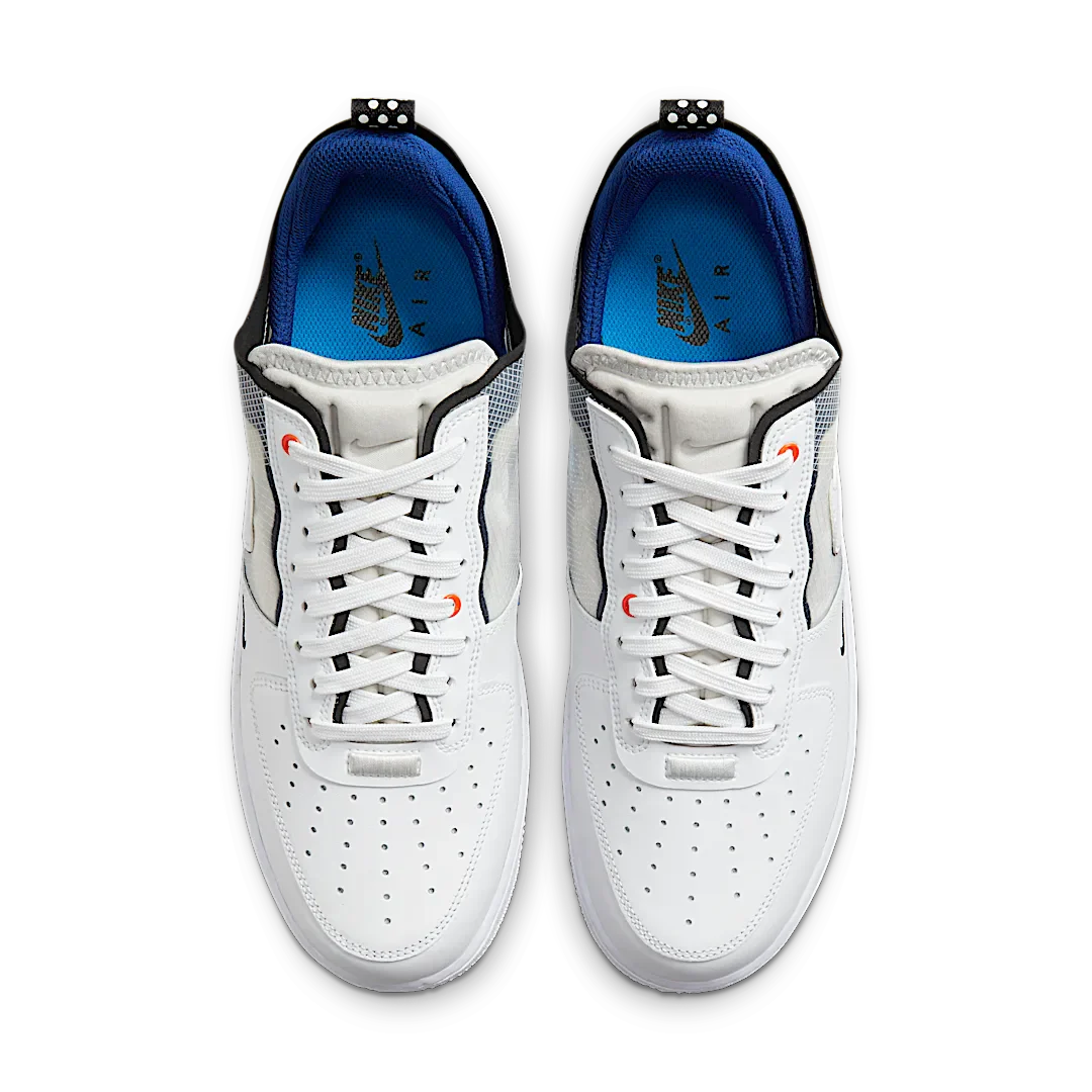 Nike Air Force 1 Low React Split White Photo Blue, White/White-Light Photo Blue (DH7615-101)