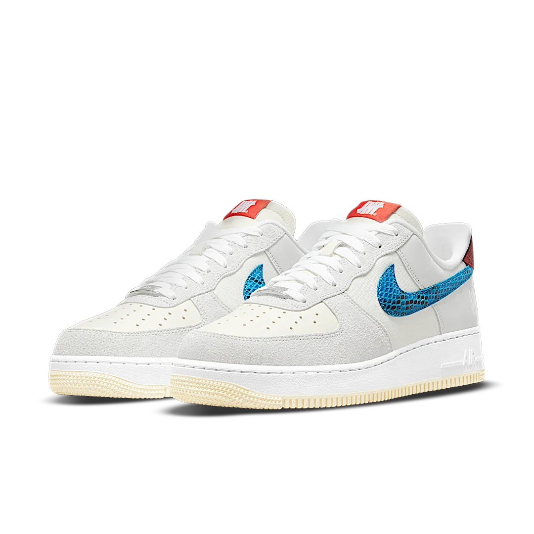 Nike Air Force 1 Low SP Undefeated 5 On It Dunk vs. AF1, Grey Fog/ Imperial Blue (DM8461-001)