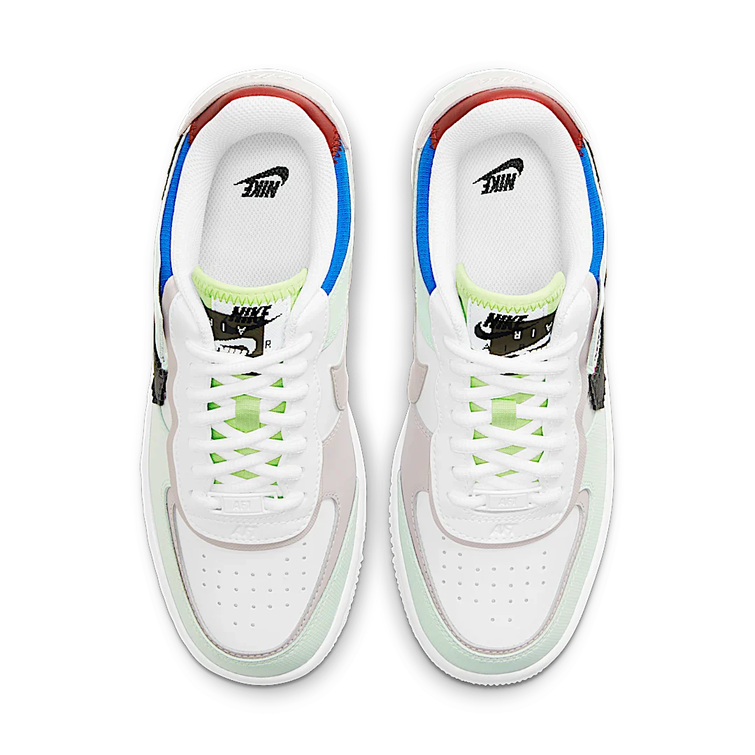 Nike Air Force 1 Low Shadow 8 Bit Barely Green, Barely Green/White/Platinum Violet/Black (CV8480-300)