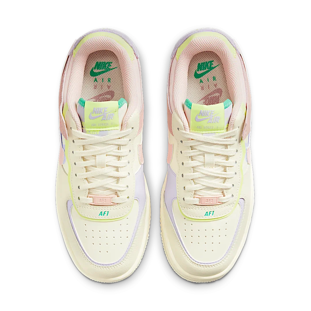 Nike Air Force 1 Low Shadow Cashmere, Cashmere/Pure Violet/Pink Oxford/Pale Coral (CI0919-700)