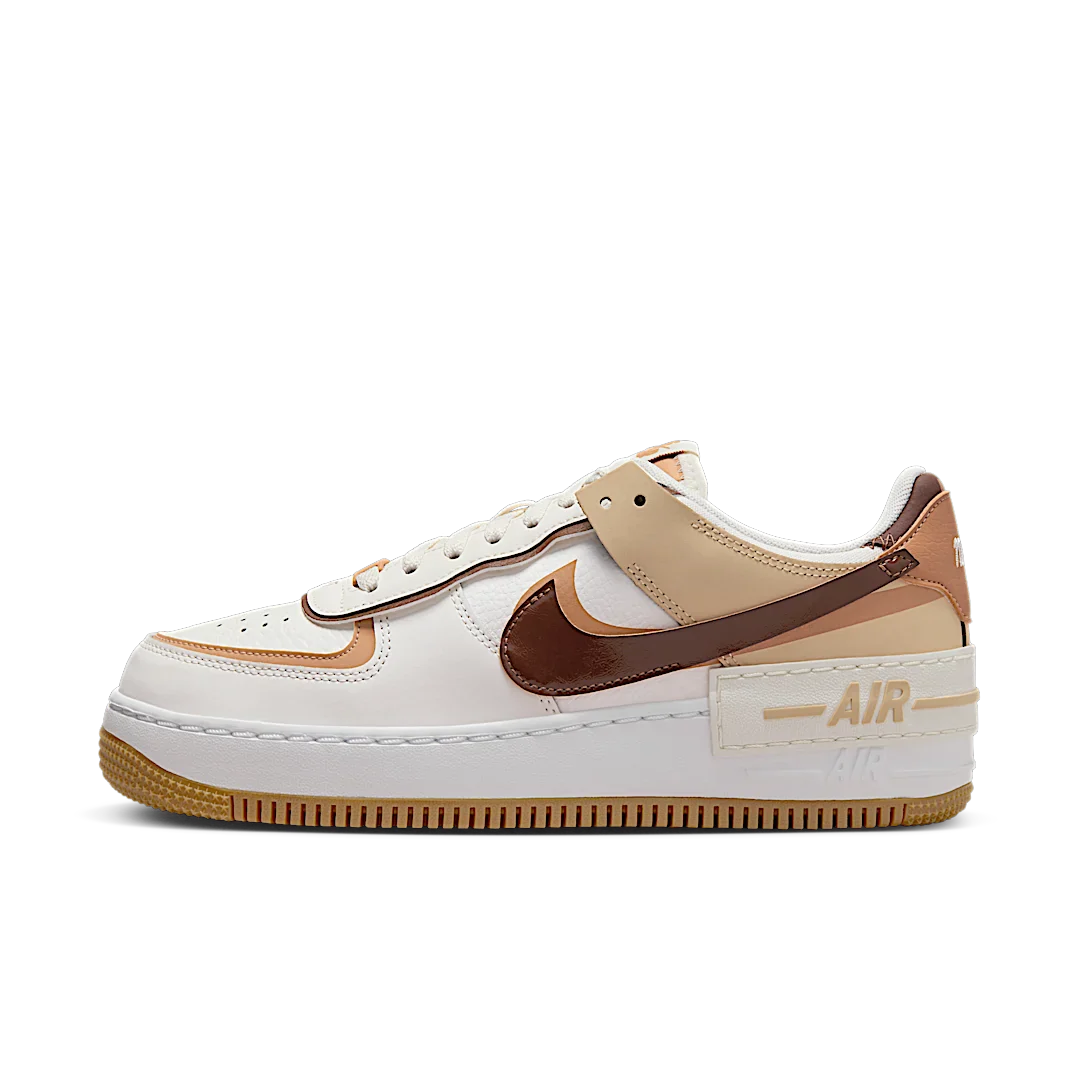 Nike Air Force 1 Low Shadow Flax Sesame, Sail/Flax/Sesame/Brown (DZ1847-106)