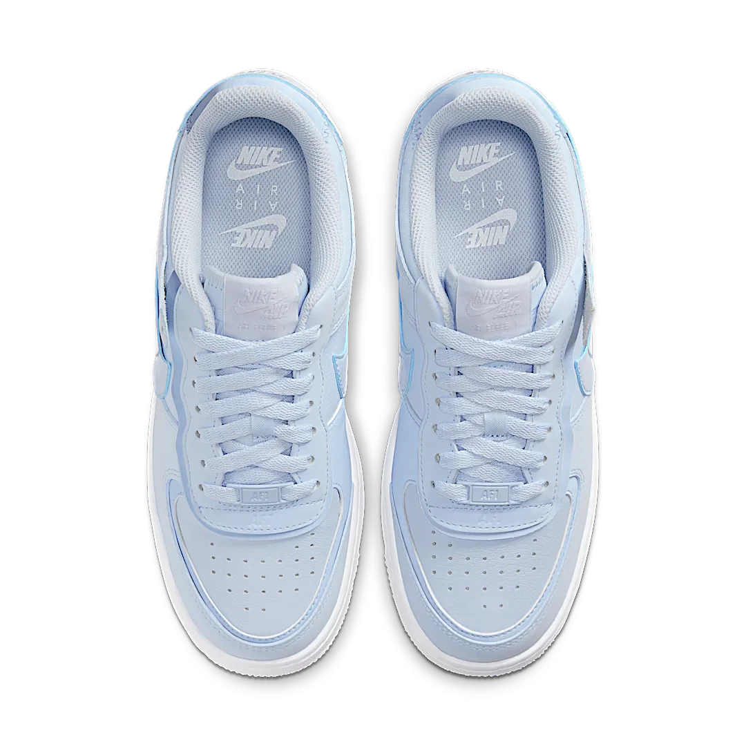 Nike Air Force 1 Low Shadow Hydrogen Blue, Hydrogen Blue/White-Hydrogen Blue (CV3020-400)