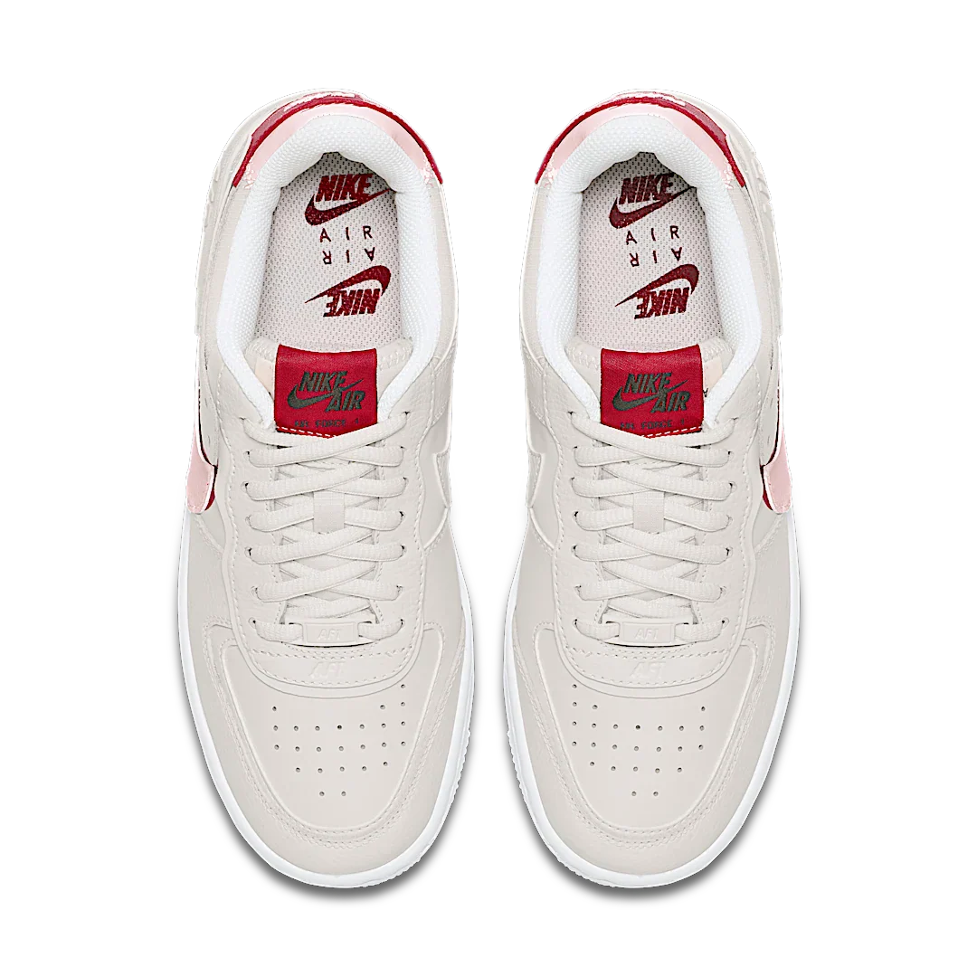 Nike Air Force 1 Low Shadow Phantom, Phantom/Echo Pink-Gym Red (CI0919-003)