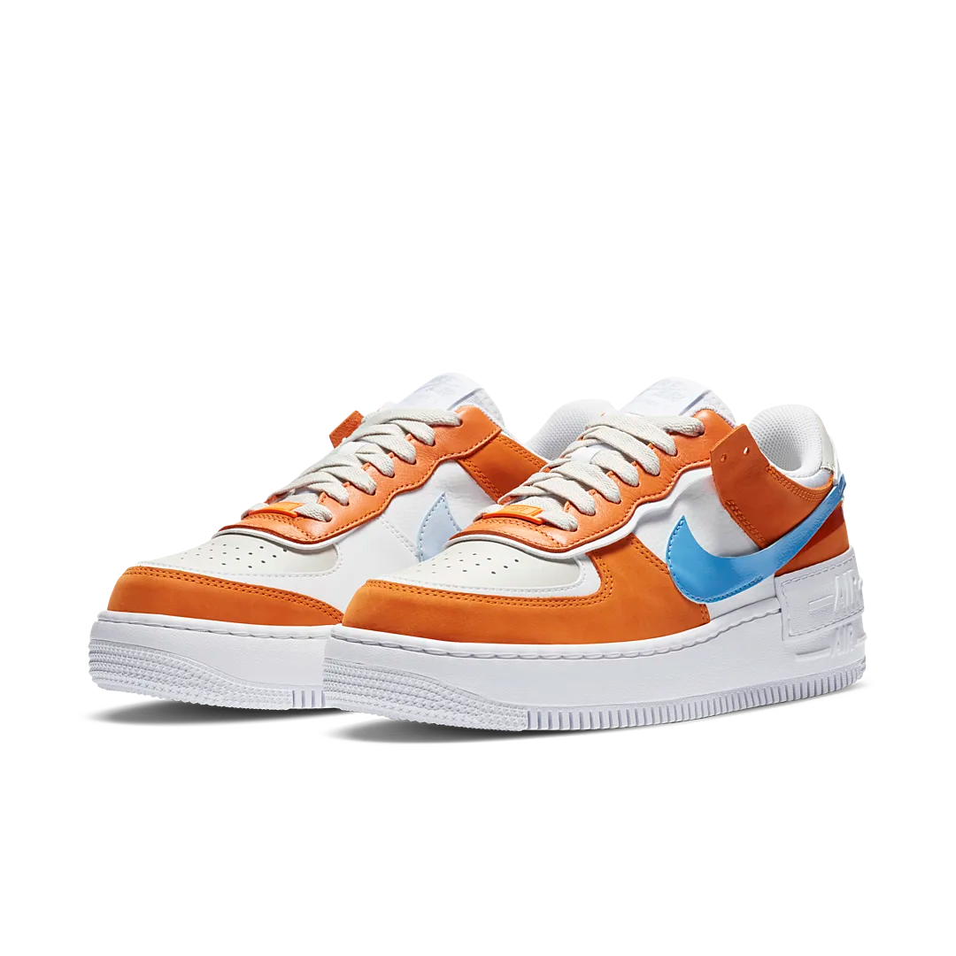 Nike Air Force 1 Low Shadow Rust Blue, Rust/Blue/White (CZ0365-100)