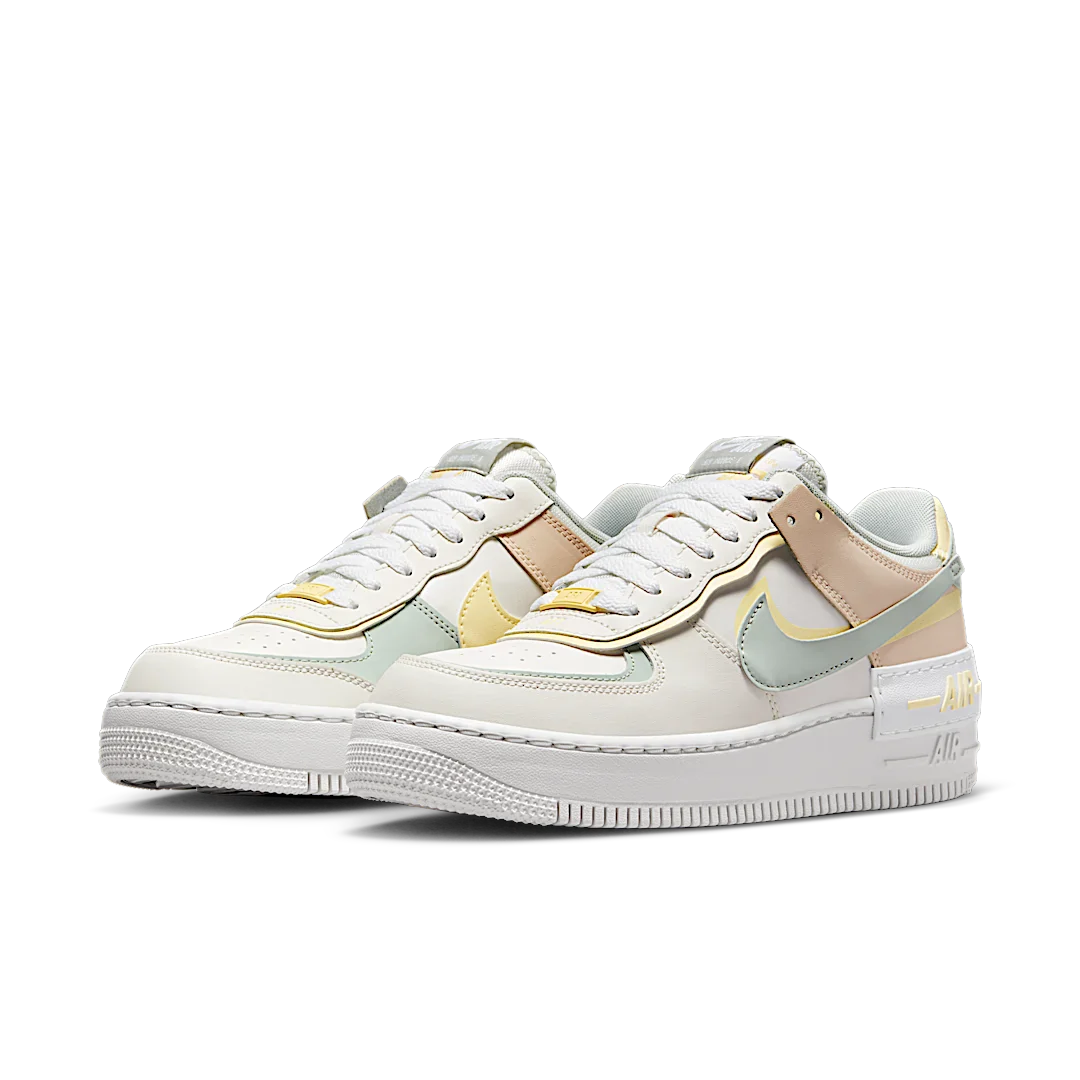 Nike Air Force 1 Low Shadow Sail Light Silver Citron Tint, Sail/Light Silver-Citron Tint (DR7883-101)