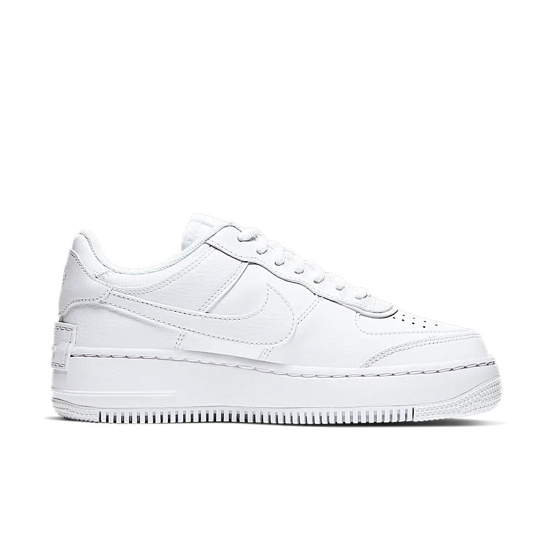 Nike Air Force 1 Low Shadow Triple White, White/White/White (CI0919-100)