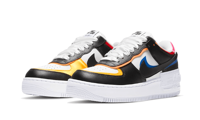 Nike Air Force 1 Low Shadow White Black Multi-Color