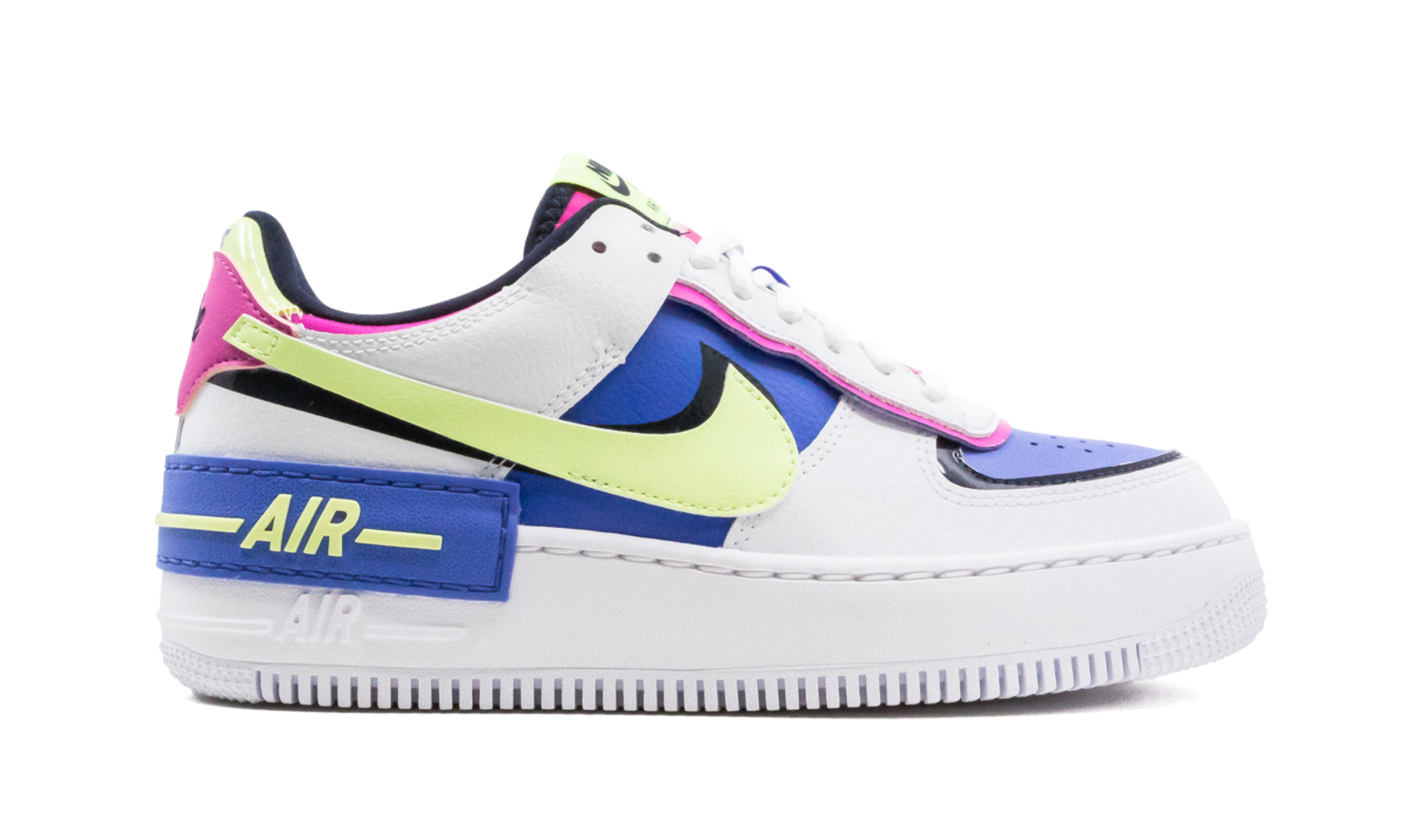Nike Air Force 1 Low Shadow White Sapphire Barely Volt
