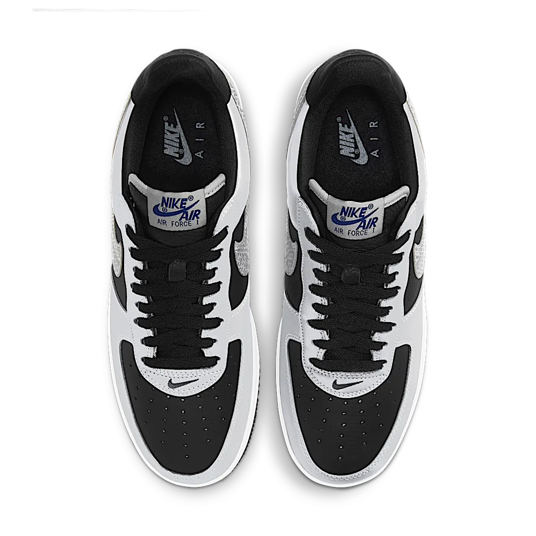 Nike Air Force 1 3M Snake 2021, Black/Silver-Black (DJ6033-001)