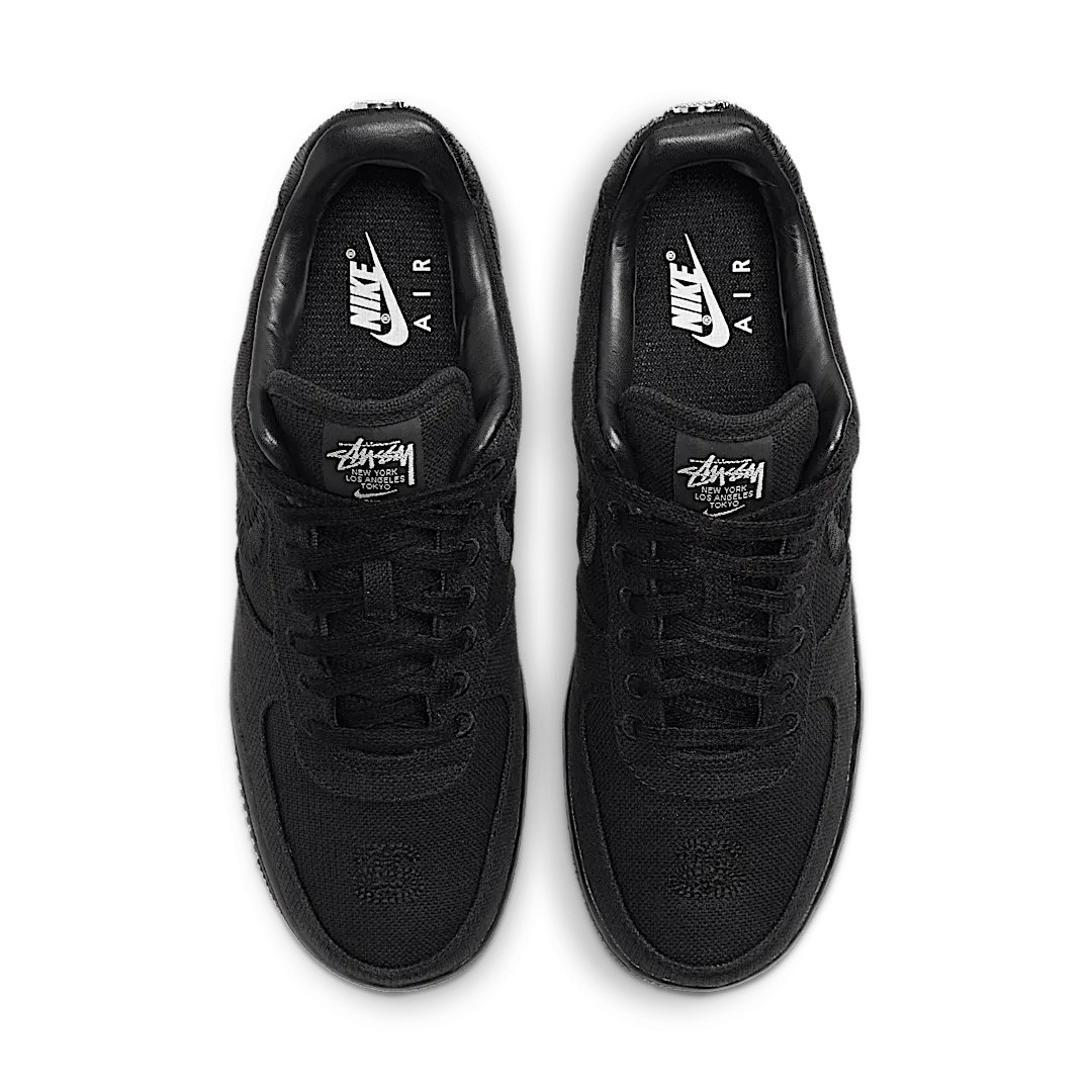 Nike Air Force 1 Low Stussy Black, Black/Black (CZ9084-001)