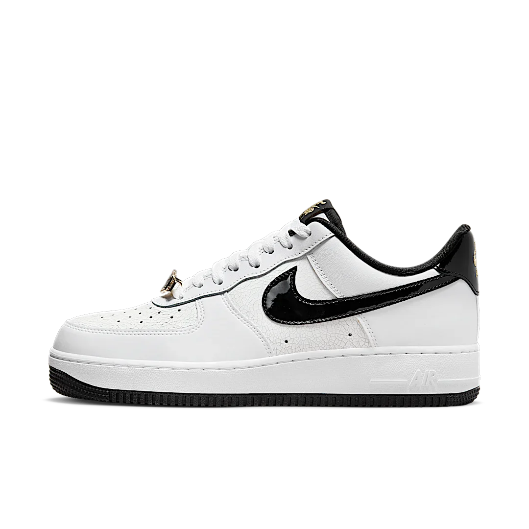 Nike Air Force 1 Low World Champ, White/Black/Gold (DR9866-100)