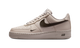 Nike Air Force 1 Low '07 Carbon Fiber Swoosh College Grey Newsprint