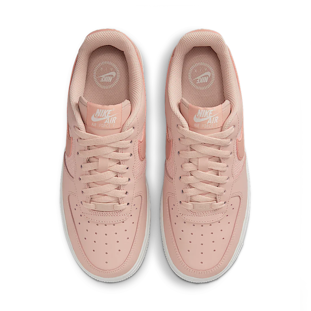 Nike Air Force 1 Low '07 ESS Cross Stitch Pink Oxford, Pink Oxford/Summit White/Rose Whisper (DJ9945-600)