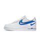 Nike Air Force 1 Low '07 FM Cut Out Swoosh White Game Royal
