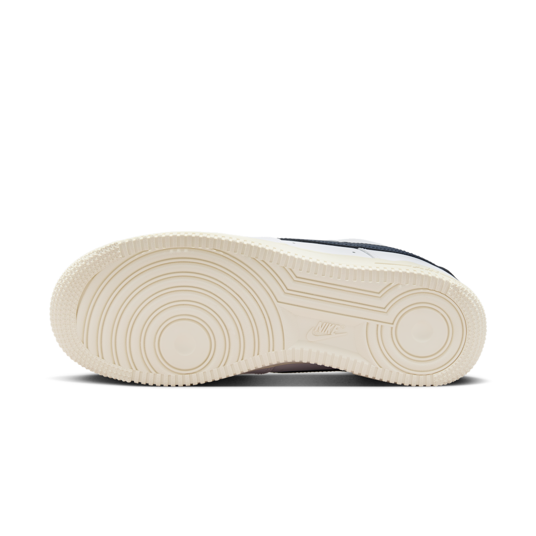 Nike Air Force 1 Low '07 Flyease Olympic, White/Pale Ivory/Metallic Gold/Obsidian (HJ9122-100)