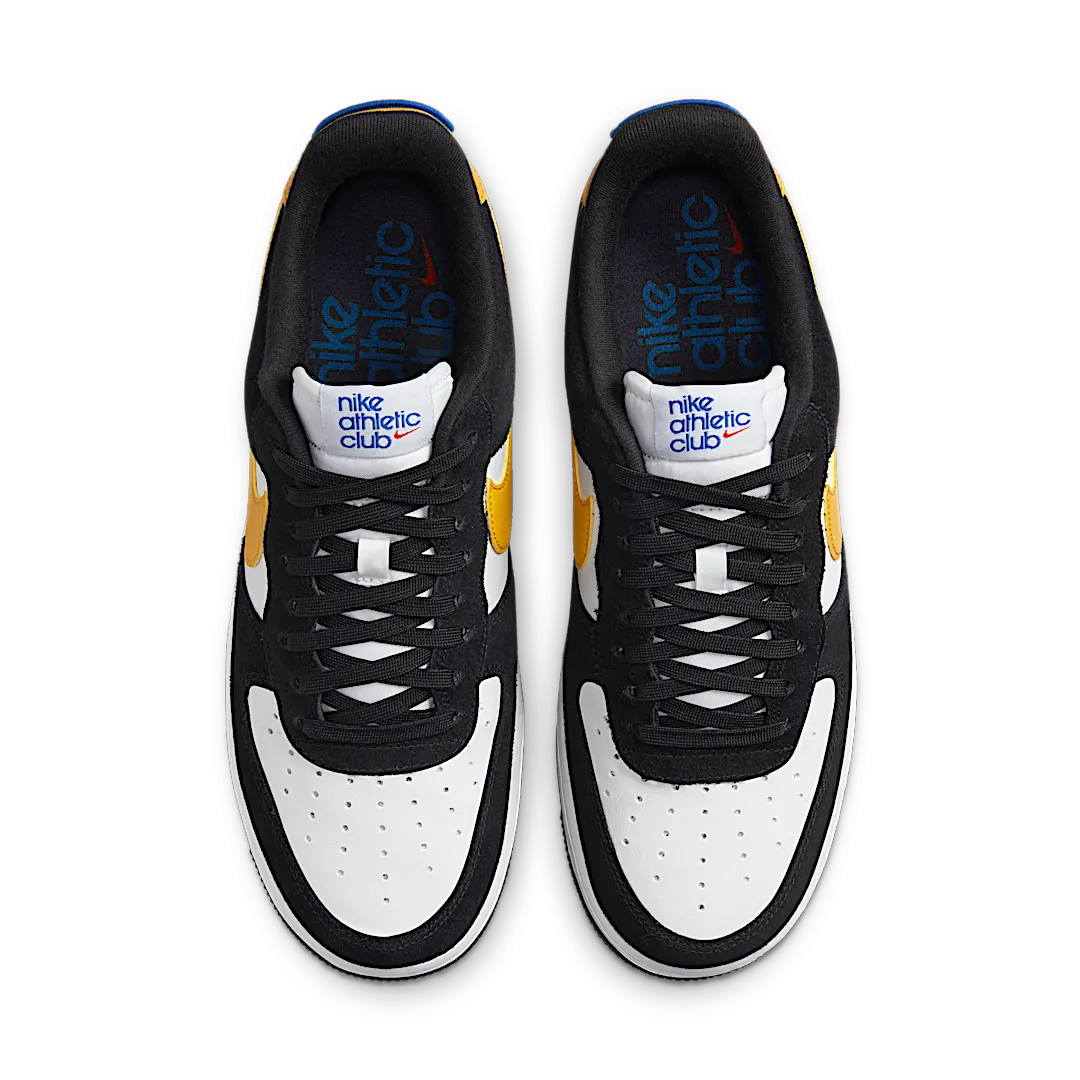 Nike Air Force 1 Low '07 LV8 Athletic Club Black University Gold, Black/White-University Gold (DH7568-002)