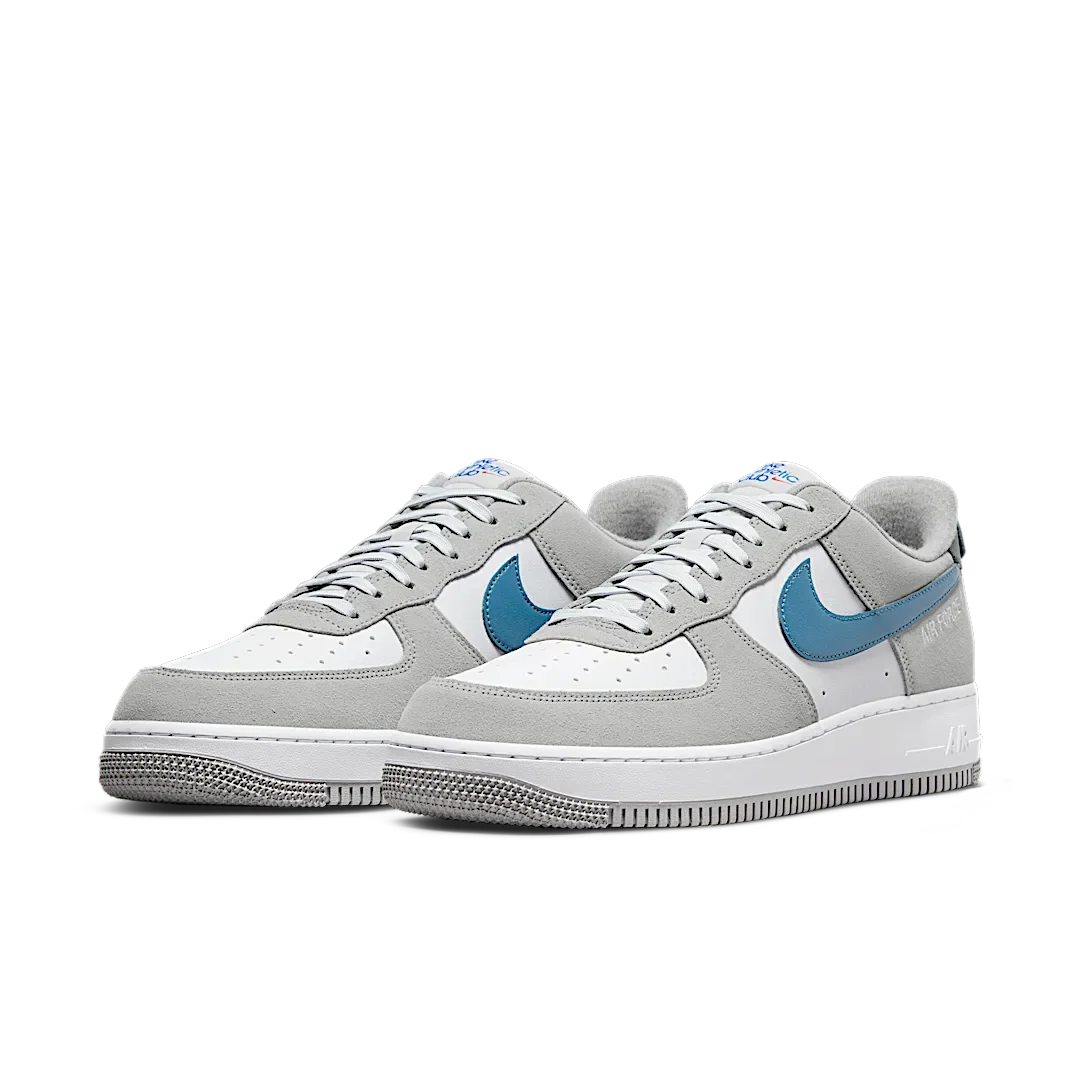 Nike Air Force 1 Low '07 LV8 Athletic Club Marina Blue, Light Smoke Grey/Marina-White (DH7568-001)