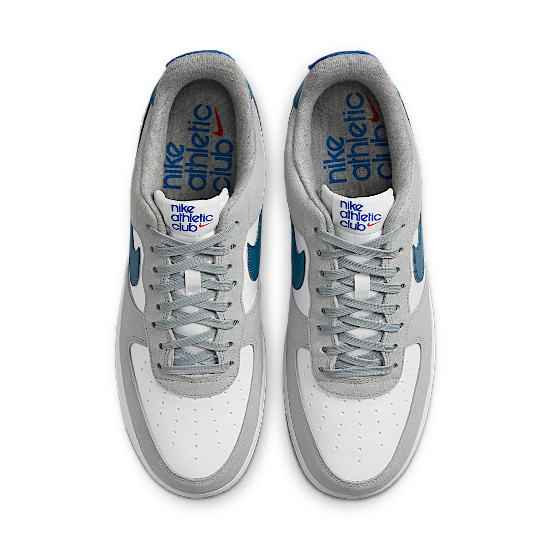 Nike Air Force 1 Low '07 LV8 Athletic Club Marina Blue, Light Smoke Grey/Marina-White (DH7568-001)