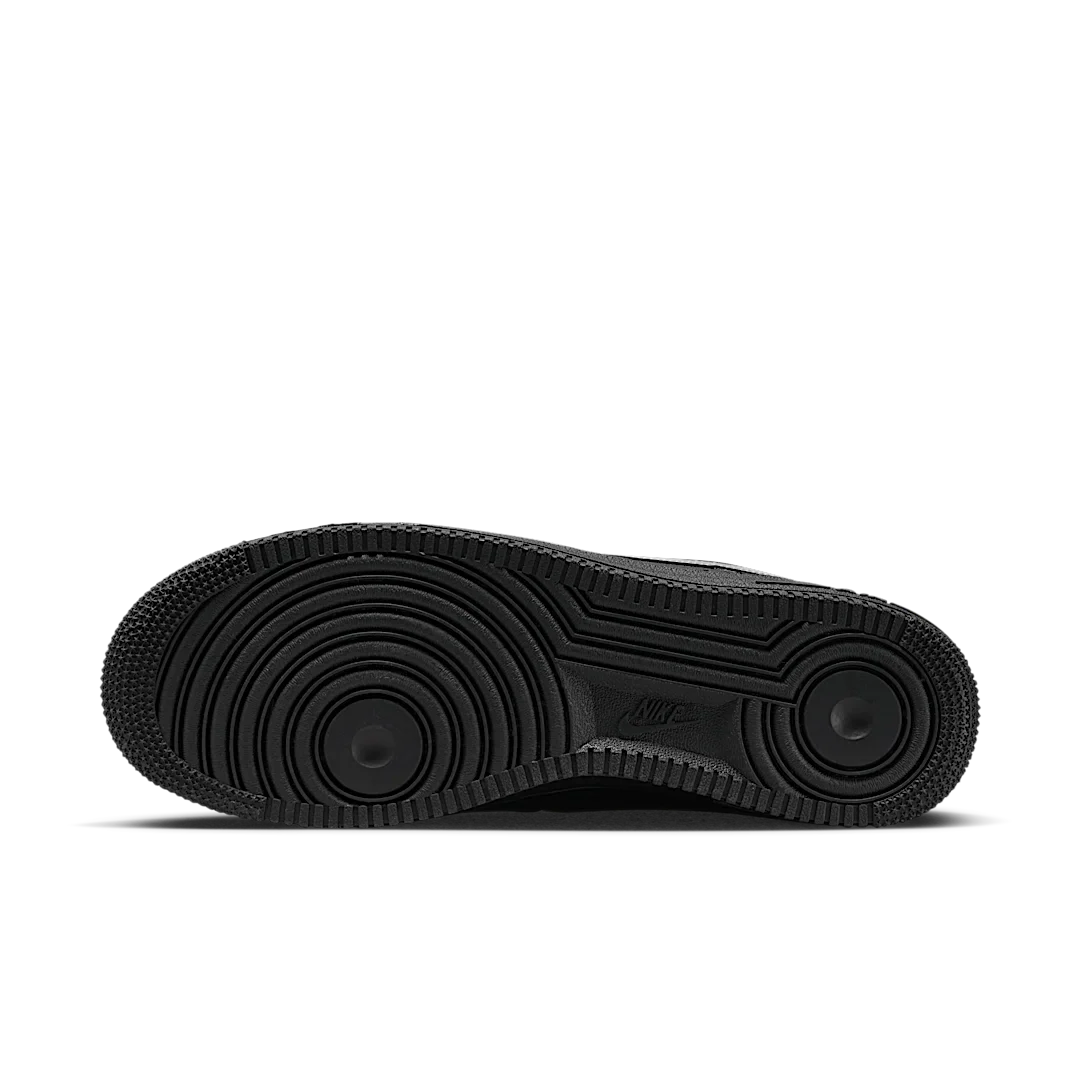 Nike Air Force 1 Low '07 LV8 Black Metallic Silver, Black/Metallic Silver (DX8967-001)