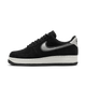 Nike Air Force 1 Low '07 LV8 Black Sail Embroidered Swoosh
