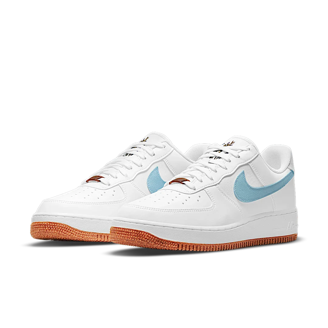 Nike Air Force 1 Low '07 LV8 Indigo, White/Obsidian-White-Black (CZ0338-100)