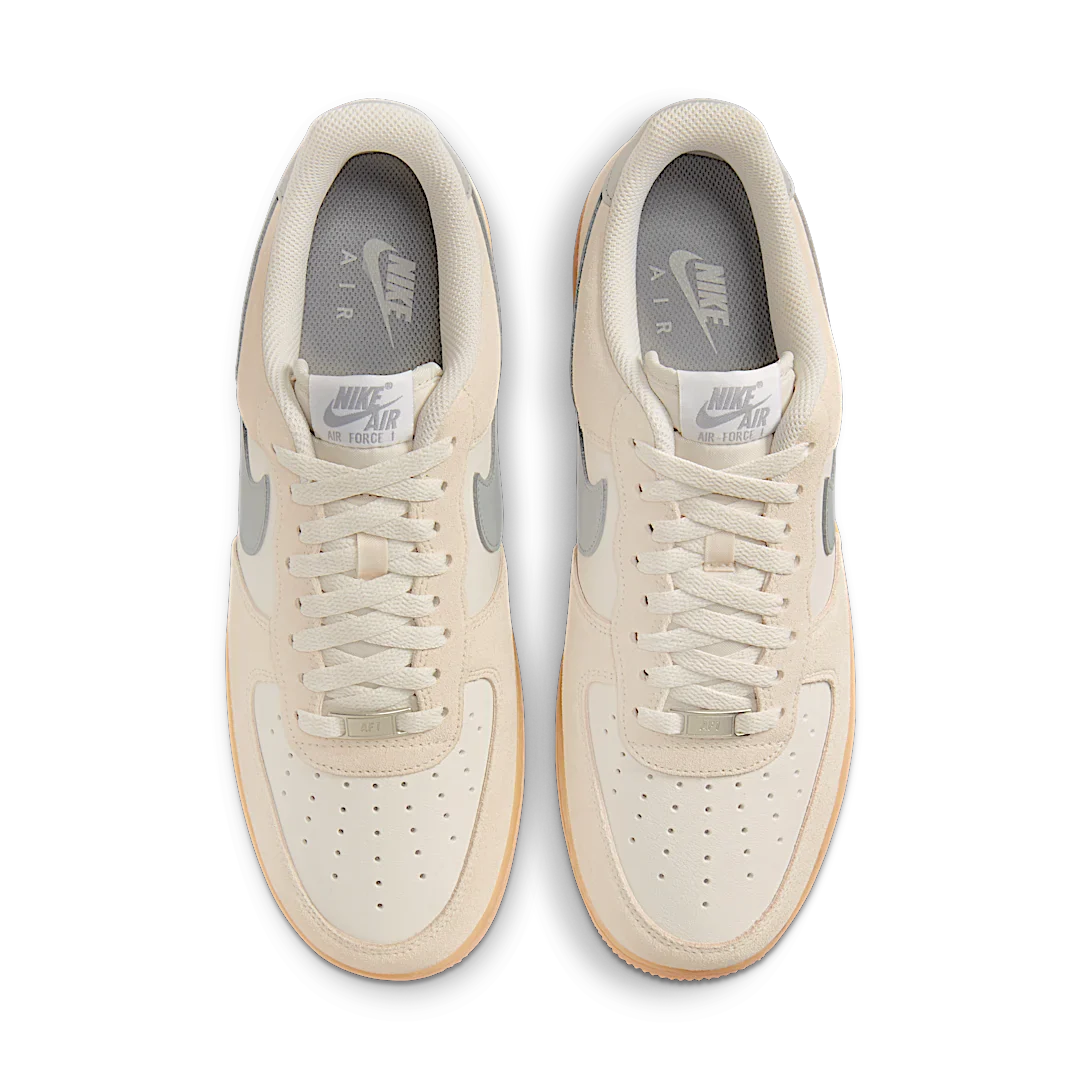 Nike Air Force 1 Low '07 LV8 Phantom Light Smoke Gum, Phantom/Gum Yellow/Summit White/Light Smoke Grey (FQ8714-002)