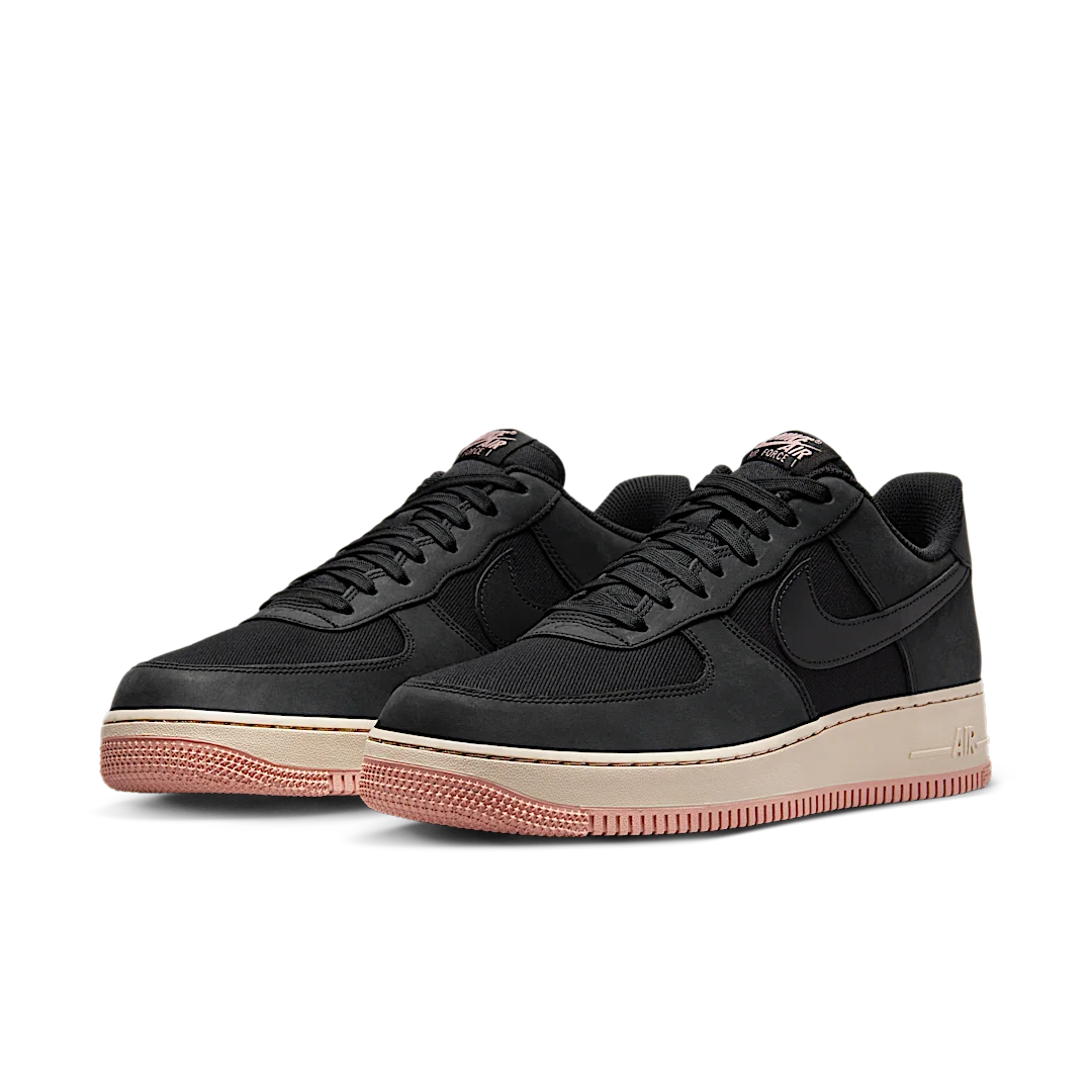 Nike Air Force 1 Low '07 LX Black Red Stardust, Black/Red Stardust/Sanddrift/Black (FB8876-001)