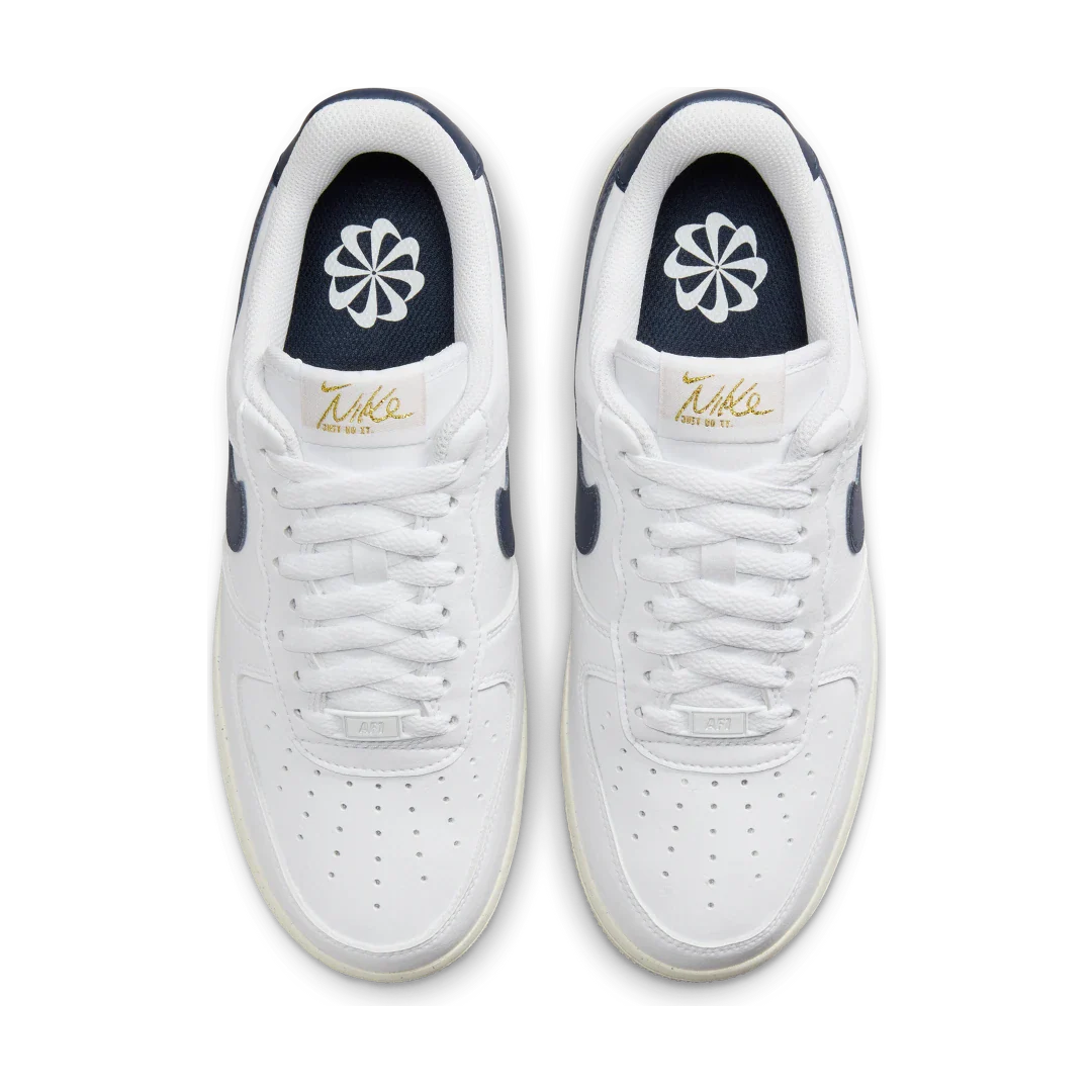 Nike Air Force 1 Low '07 Olympic (2024), White/Obsidian/Pale Ivory (FZ6768-100)