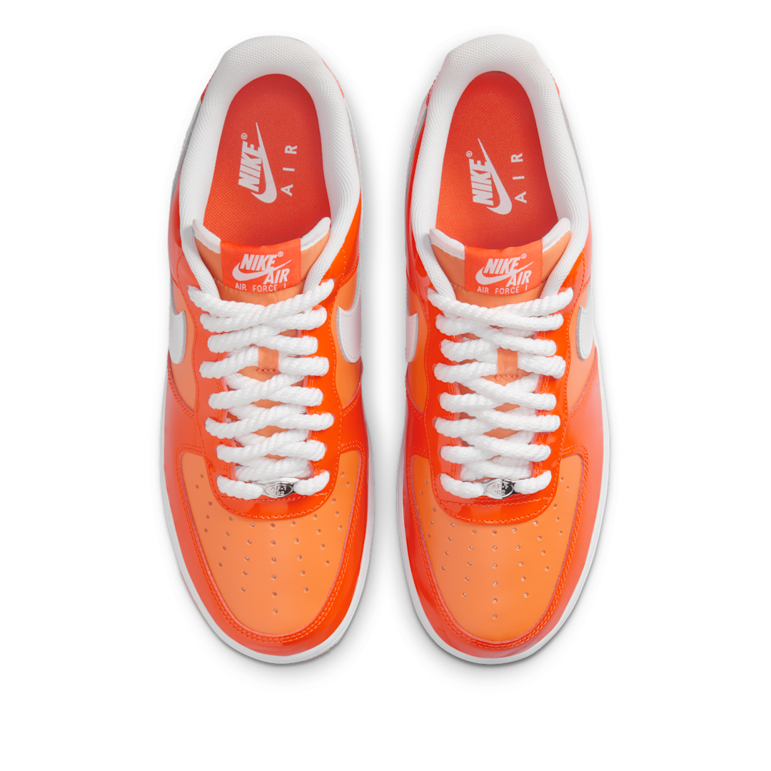 Nike Air Force 1 Low '07 Orange White Patent