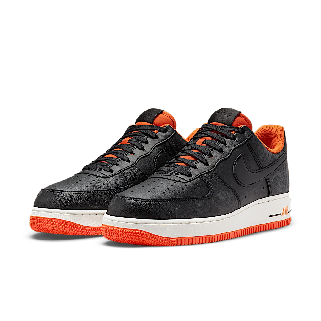 Nike Air Force 1 Low '07 PRM Halloween (2021), Black/Black-Starfish-Sail (DC8891-001)