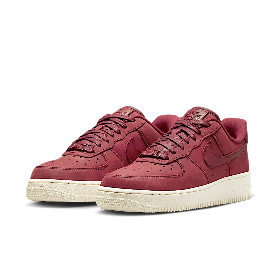 Nike Air Force 1 Low '07 PRM Team Red Sail, Team Red/Team Red/Sail (DR9503-600)