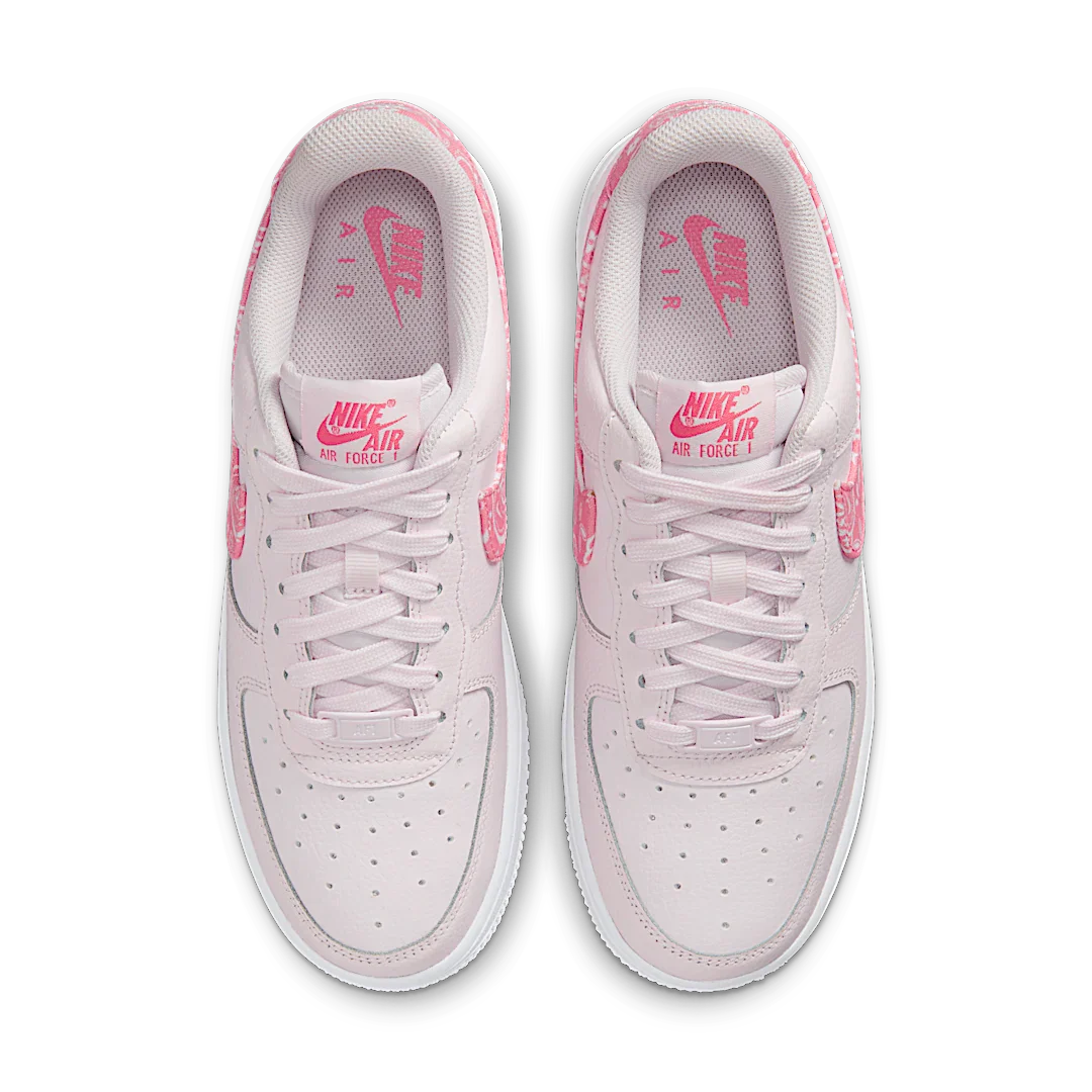 Nike Air Force 1 Low '07 Paisley Pack Pink, Pearl Pink/White/Pearl Pink/Coral Chalk (FD1448-664)