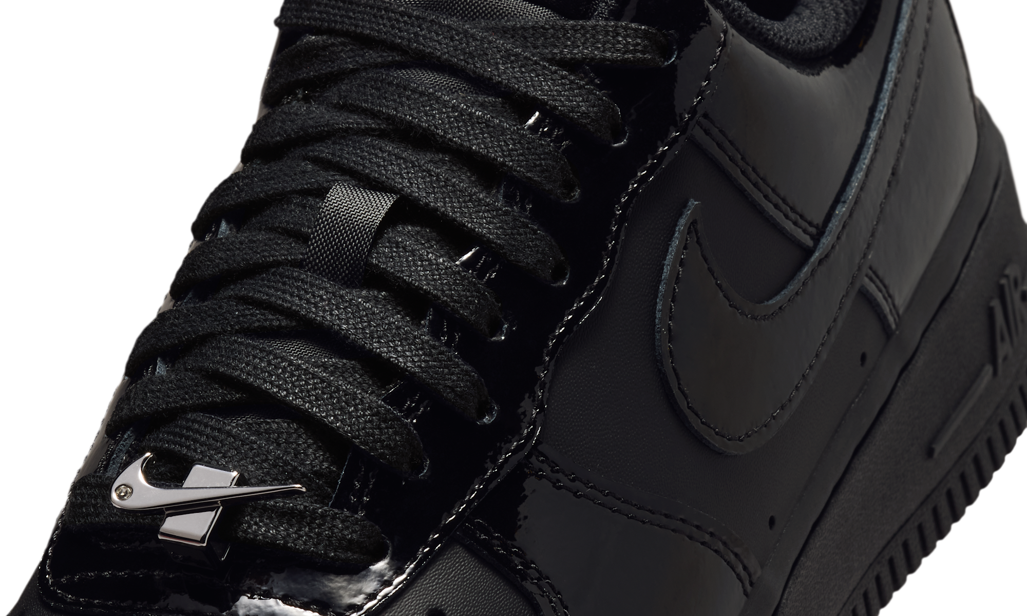Nike Air Force 1 Low '07 Patent Black