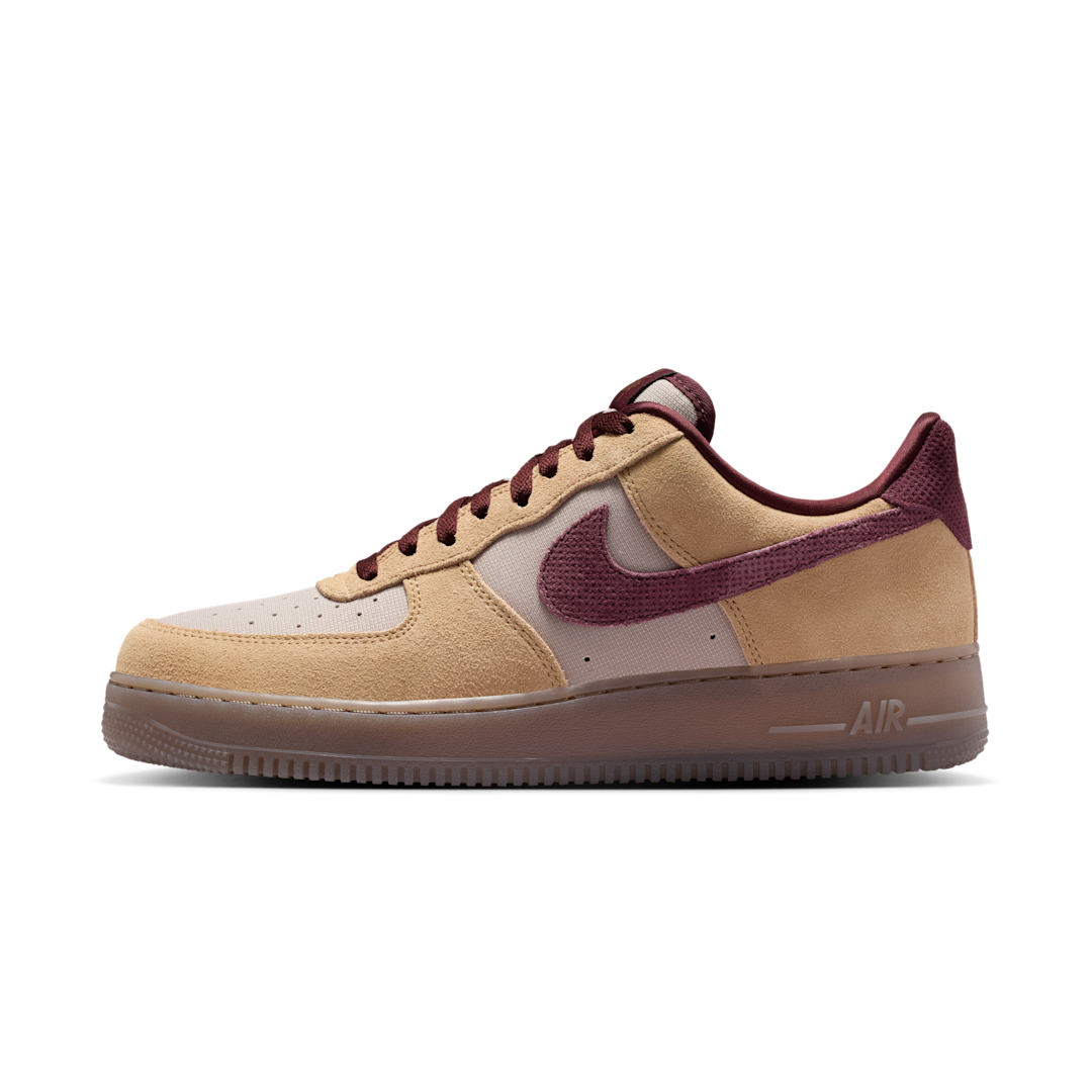 Nike Air Force 1 Low '07 Premium Linen Moon Particle Burgundy