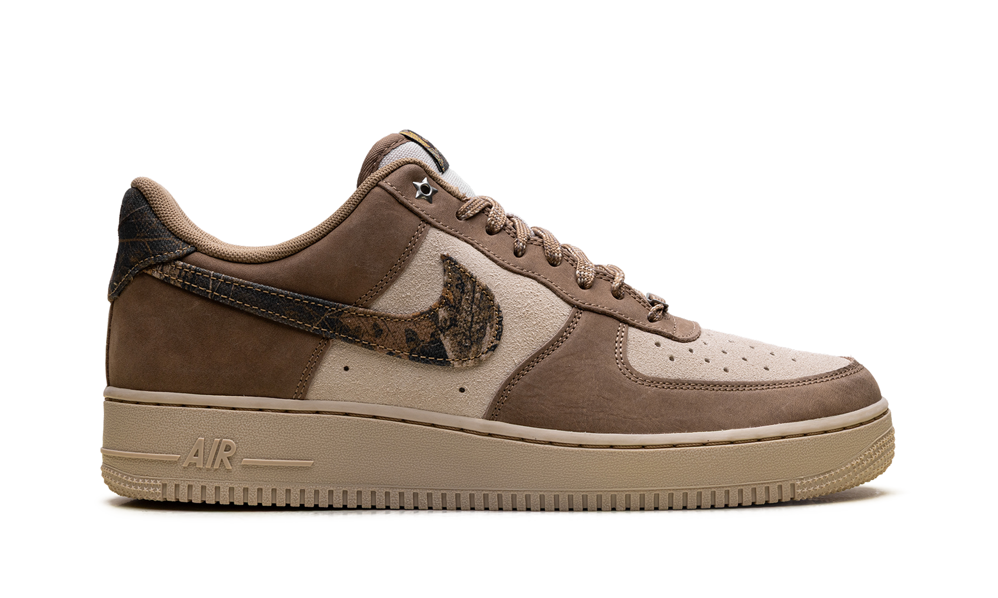 Nike Air Force 1 Low '07 Realtree Rattan Rocky Tan Seal Brown Camo
