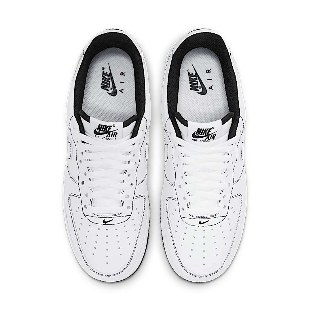 Nike Air Force 1 Low '07 White Black, White/Black/White (CV1724-104)