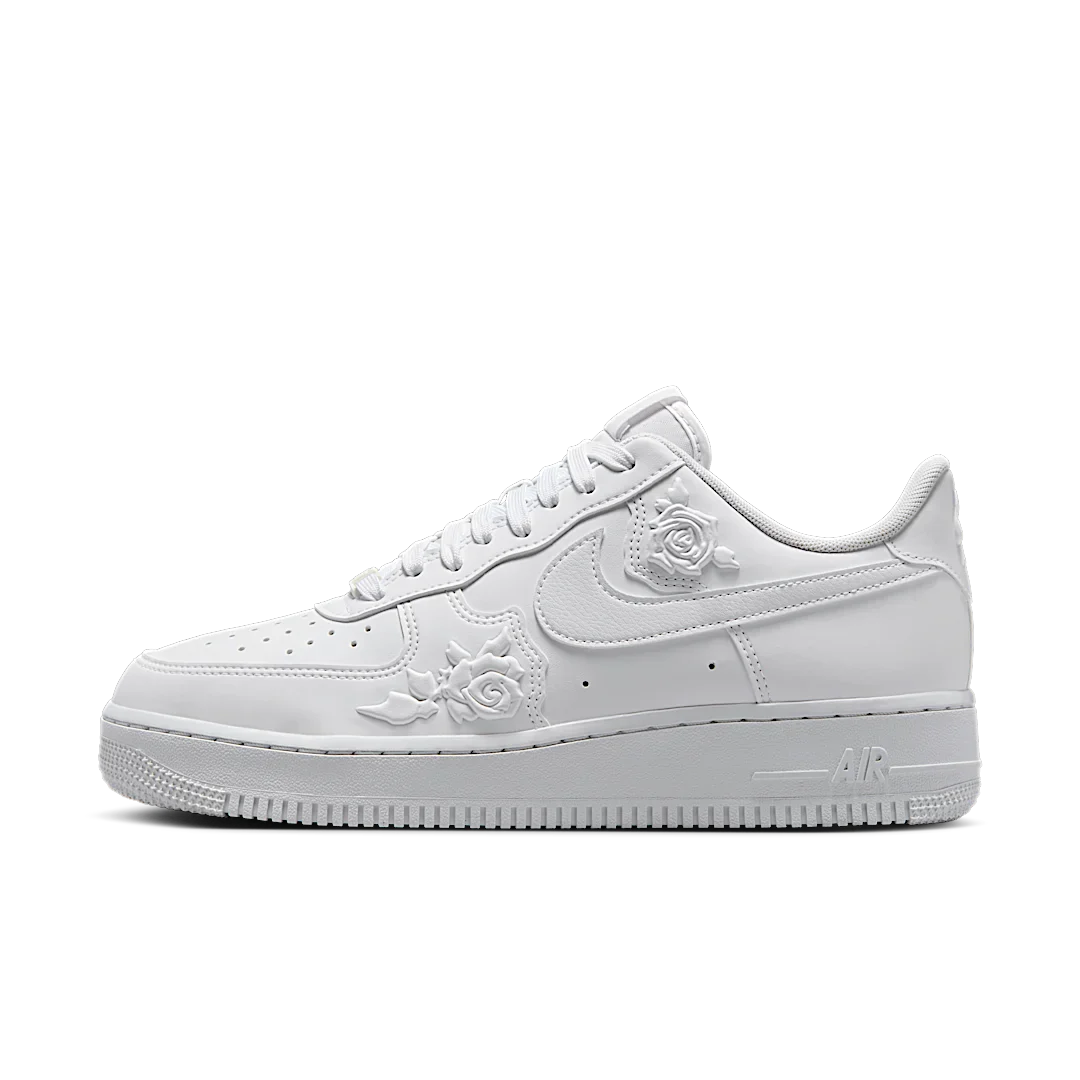 Nike Air Force 1 Low '07 White Roses, White/Black (HF2016-100)