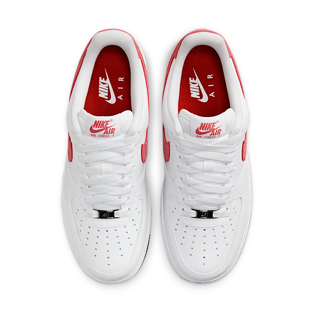 Nike Air Force 1 Low '07 XLD Valentine's Day 2024, White/Team Red/Dragon Red/Adobe (FQ7626-100)