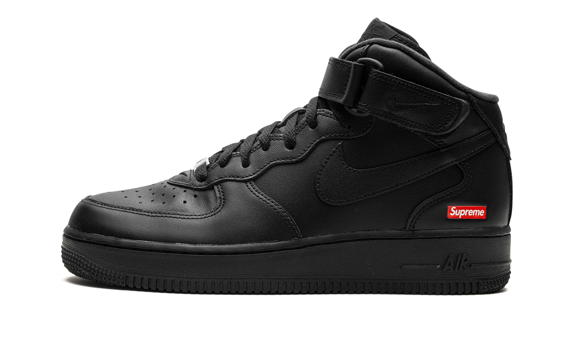 Nike Air Force 1 Mid Supreme Black