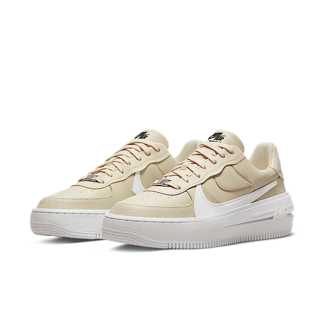 Nike Air Force 1 PLT.AF.ORM Fossil, Fossil/Sail-Summit White-Black (DJ9946-200)