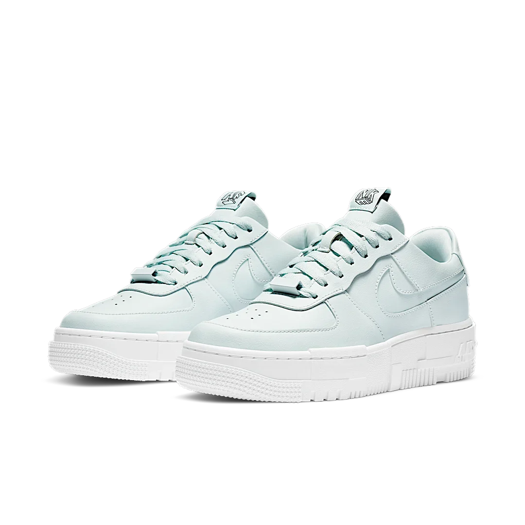 Nike Air Force 1 Pixel Ghost Aqua, Ghost Aqua/Black-White-Ghost Aqua (CK6649-400)