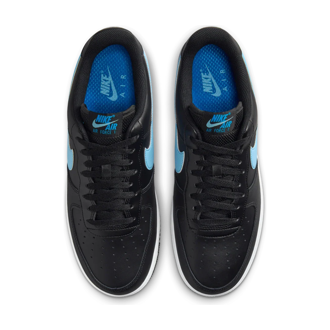 Nike Air Force 1 '07 Low Black University Blue, Black/University Blue (HF3839-001)