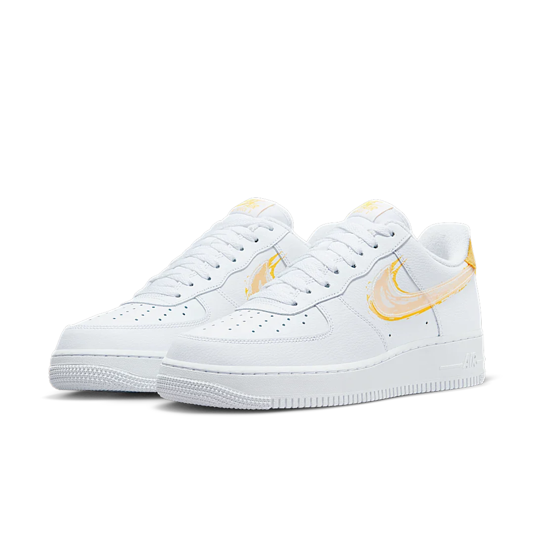 Nike Air Force 1 '07 White Solar Flare, White/Solar Flare (DX2646-100)