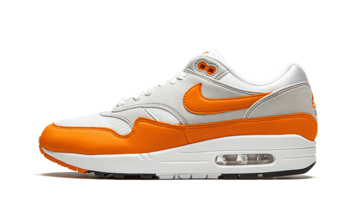 Nike Air Max 1 Anniversary Orange, White/Magma Orange-Neutral Grey-Black (DC1454-101)