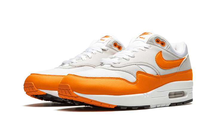 Nike Air Max 1 Anniversary Orange, White/Magma Orange-Neutral Grey-Black (DC1454-101)