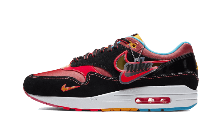 Nike Air Max 1 Chinatown New York (2020), Black/Multi-Color (CU6645-001)