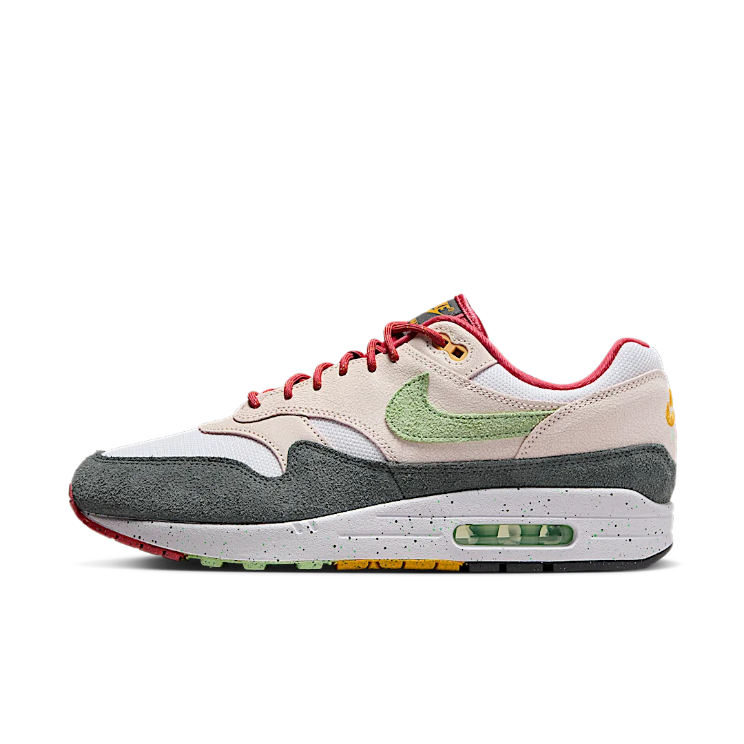 Nike Air Max 1 Easter Celebration, Light Soft Pink/Vapor Green-Anthracite-Adobe-University Gold-White (FZ4133-640)