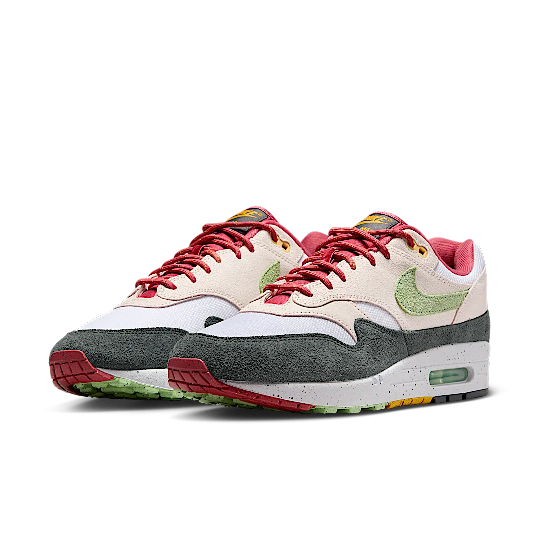 Nike Air Max 1 Easter Celebration, Light Soft Pink/Vapor Green-Anthracite-Adobe-University Gold-White (FZ4133-640)